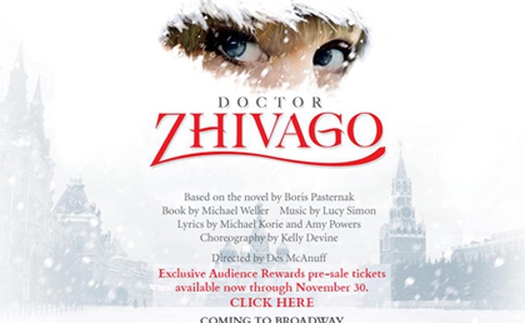 Tiết lộ dàn sao sẽ tham gia vở nhạc kịch 'Bác sĩ Zhivago'